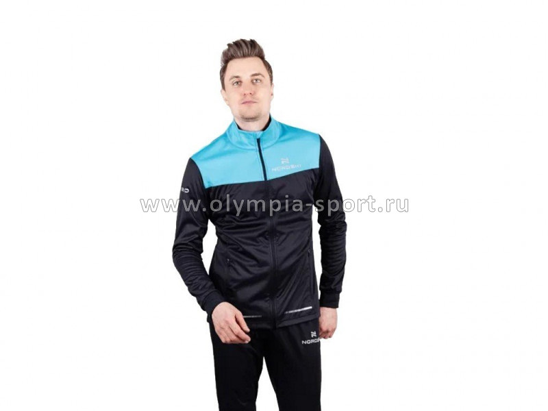 Куртка разминочная Nordski Active Breeze/Black 544735 p.S (46)