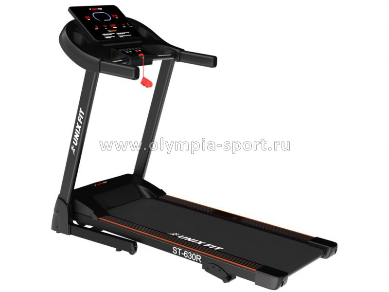 Беговая дорожка UNIXFIT ST-630R Black электрическая (+коврик 190см)