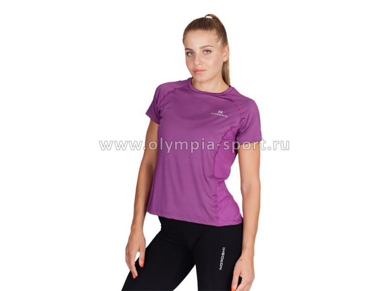 Футболка Nordski Athletic Violet/Apricot W 499153