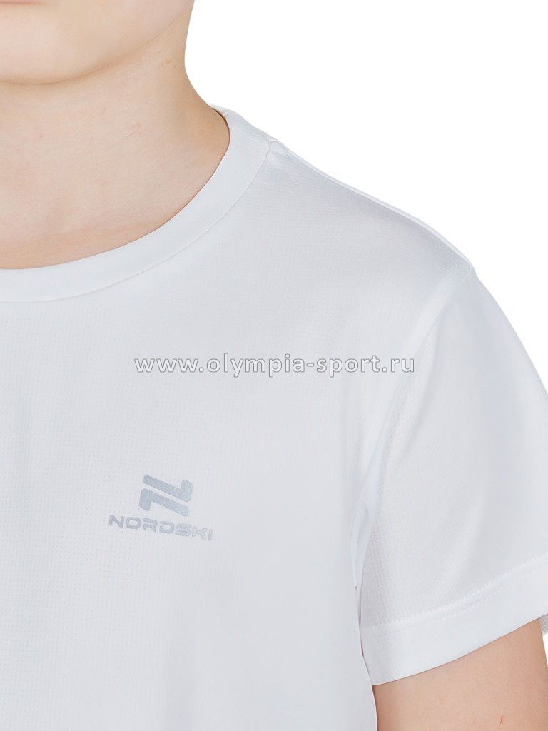 Футболка Nordski Jr. Run White NSJ419001