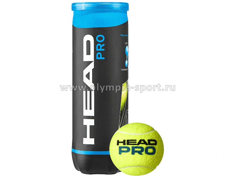 Мячи теннисные HEAD Pro - 6 DZ 3B 571603