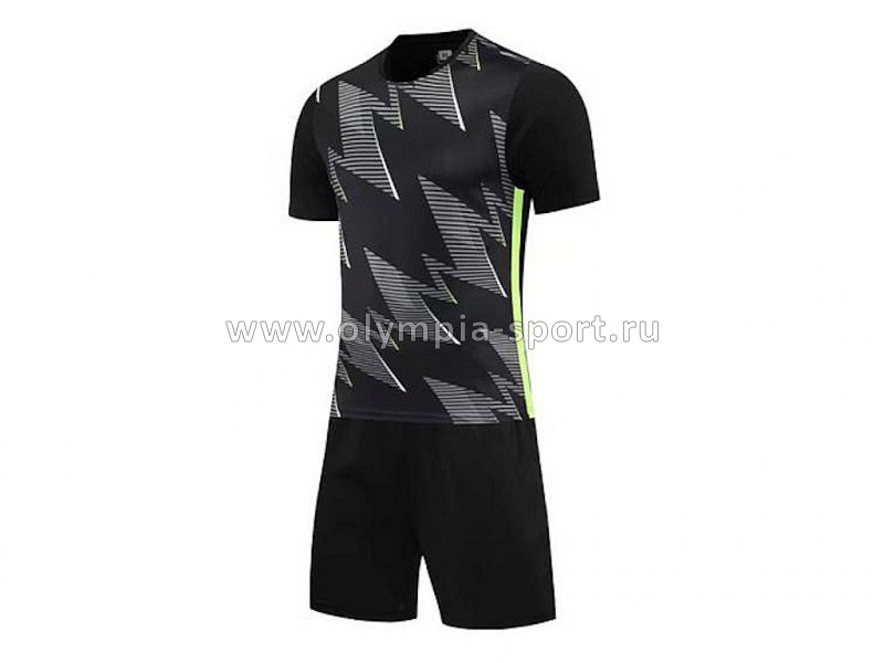 Форма футбольная 6205 black/grey/lime