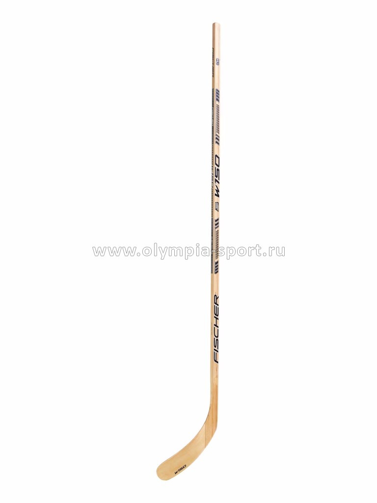 Клюшка хоккейная Fischer W150 Wood Stick Natural YTH (L)