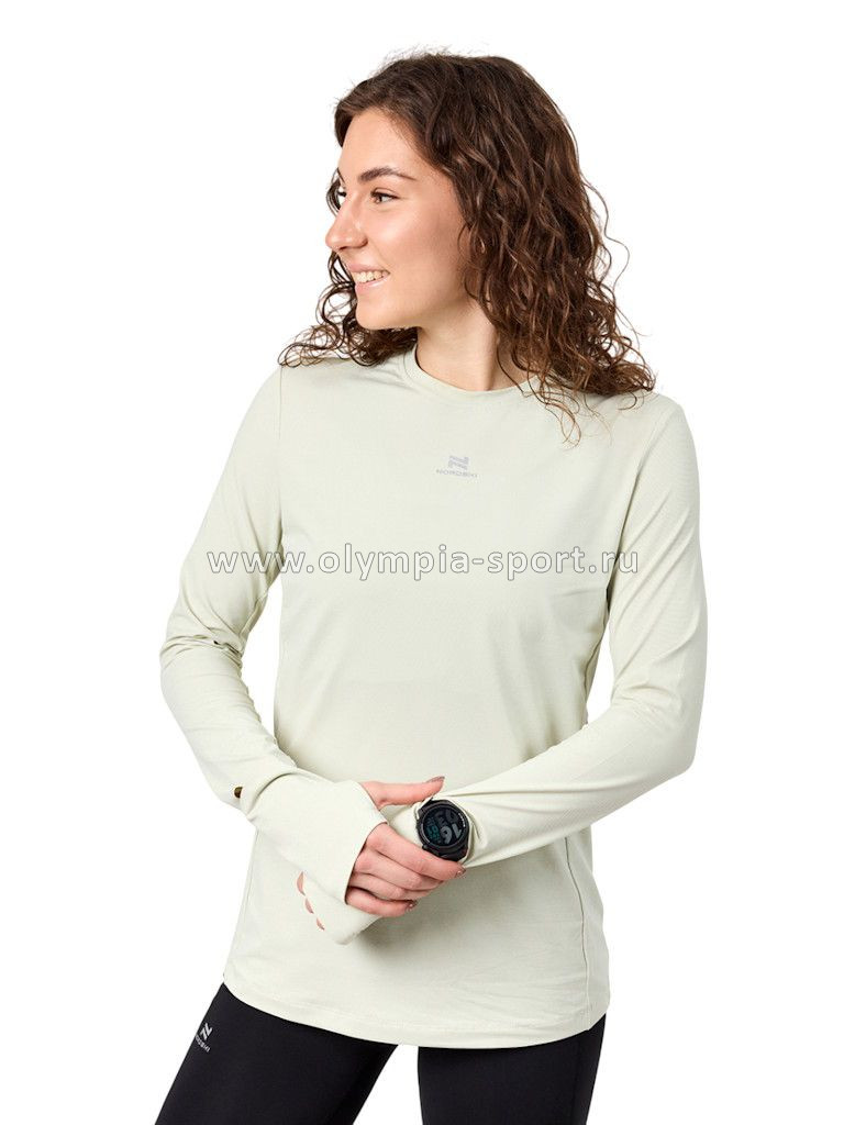 Лонгслив Nordski RunTech Smoky Green W NSW259189