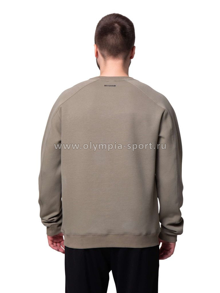 Свитшот мужской Strobbs E2399-24 серо-зеленый