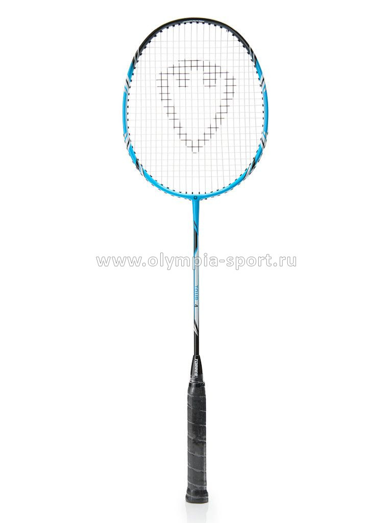 Ракетка для бадминтона Torres Tour 4, карбон/алюминий, синий (в чехле)