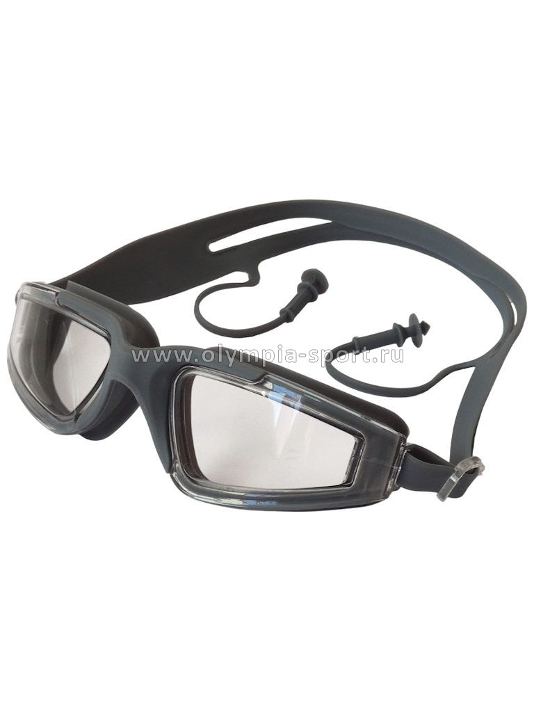 Очки для плавания PREDATORX E43183-2 взрослые (графитовые)