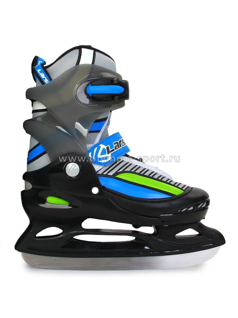 Коньки ледовые раздвижные Larsen Skyline Blue