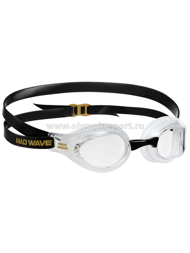 Очки для плавания стартовые Mad Wave Forward, Black