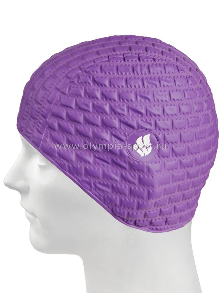 Шапочка для плавания Mad Wave Candy bubble, резиновая