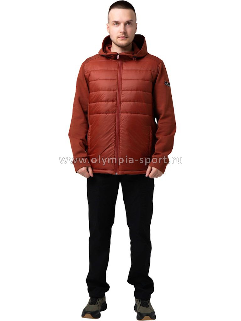 Толстовка мужская Strobbs E2507-7 коричневый