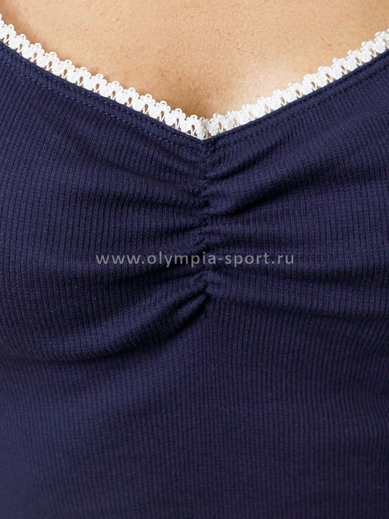 Футболка женская Vilatte D49.154 т.синий