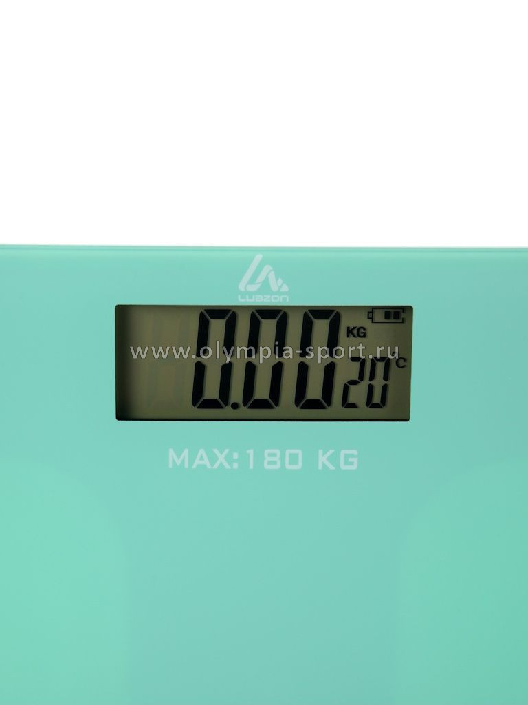 Весы напольные Luazon LVE-006 Зеленый (180кг)