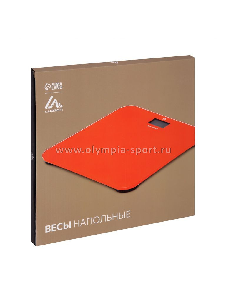 Весы напольные Luazon LVE-006 Зеленый (180кг)