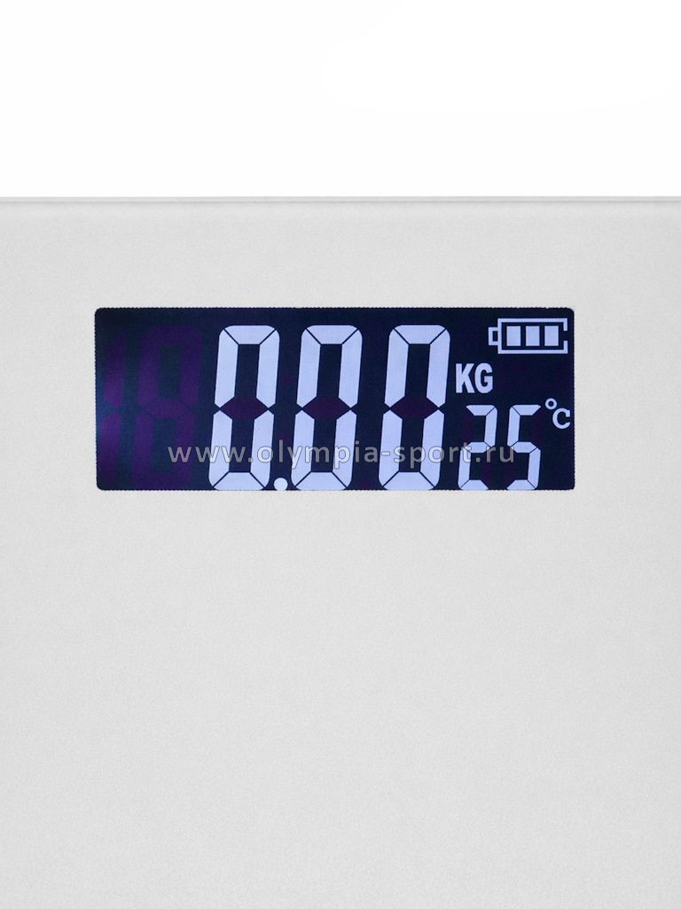 Весы напольные Luazon LVE-030 Белый (180кг, АКБ)