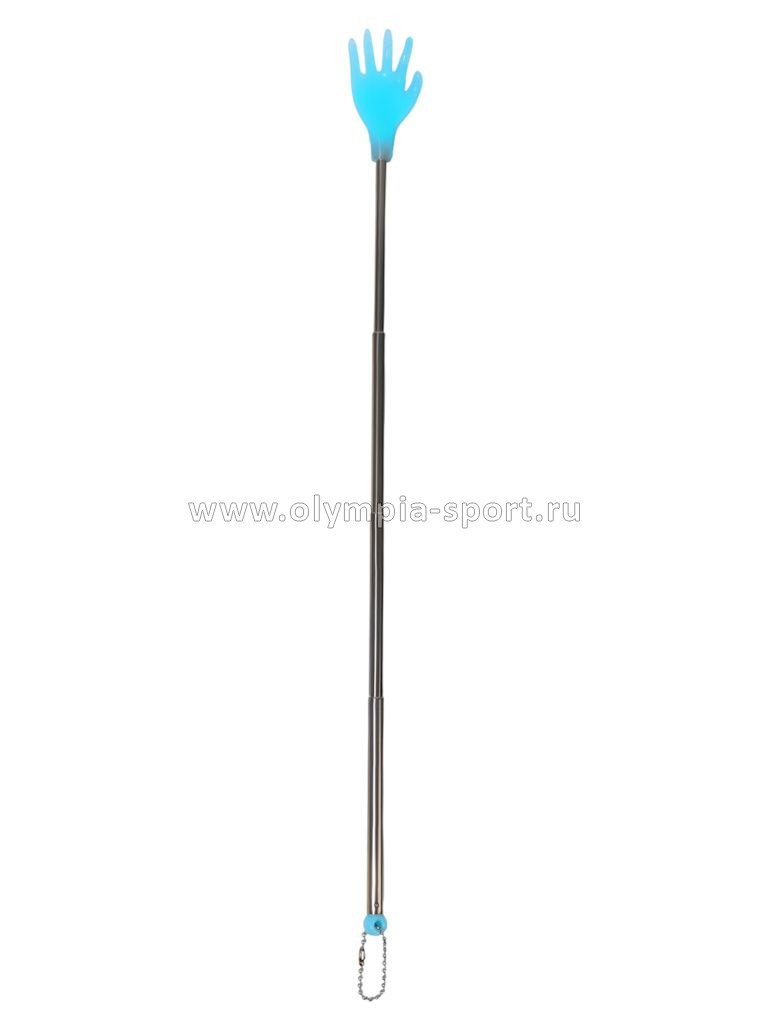 Чесалка телескоп. с цепочкой (18/44*3,5см) OT