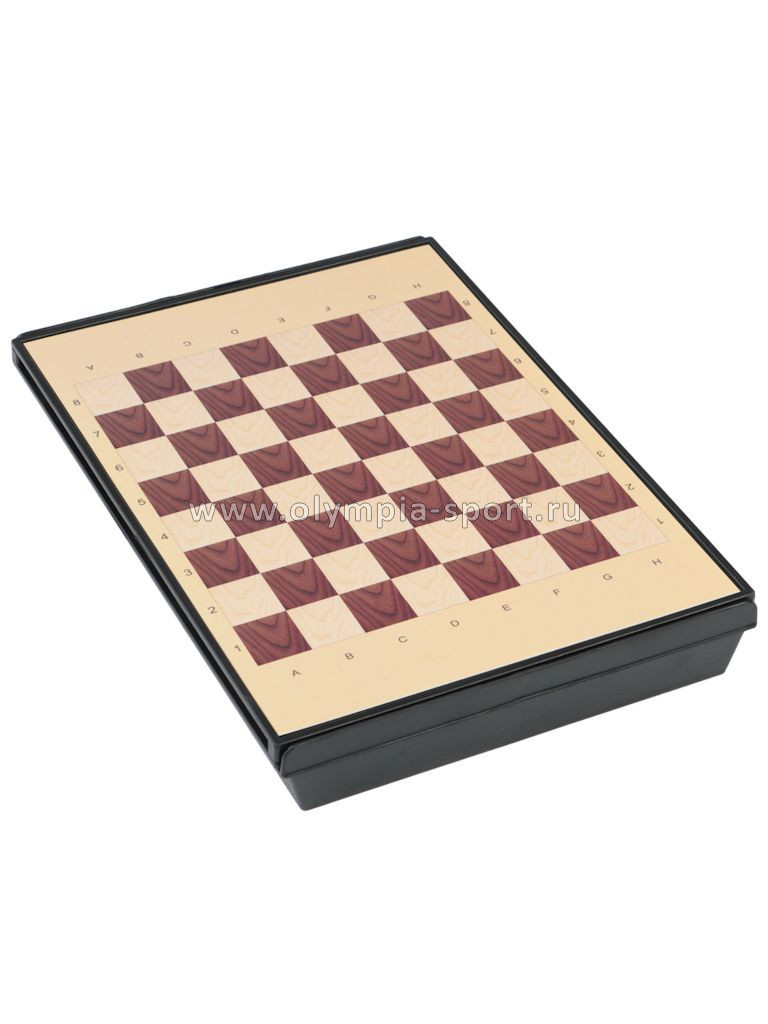 Шахматы магнитные я ящиком 24*18 см