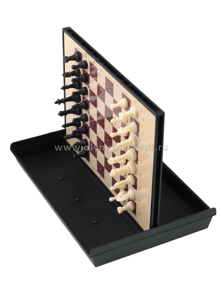 Шахматы магнитные я ящиком 24*18 см