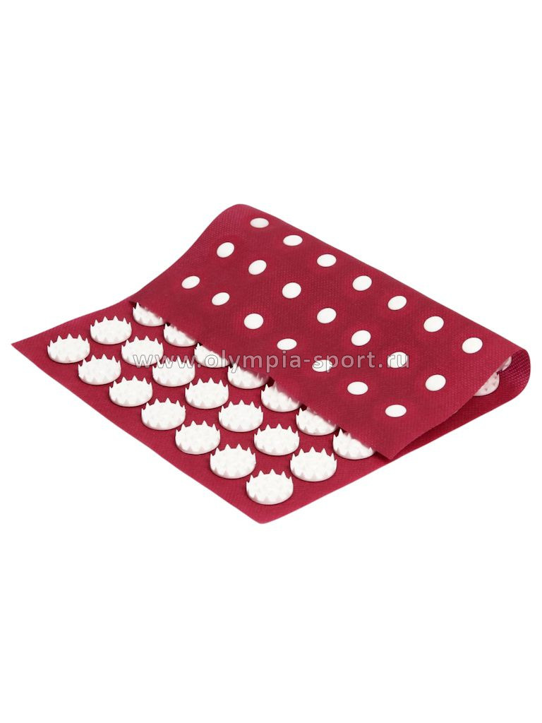 Аппликатор Кузнецова 70 колючек (23*32см) спантекс, красный