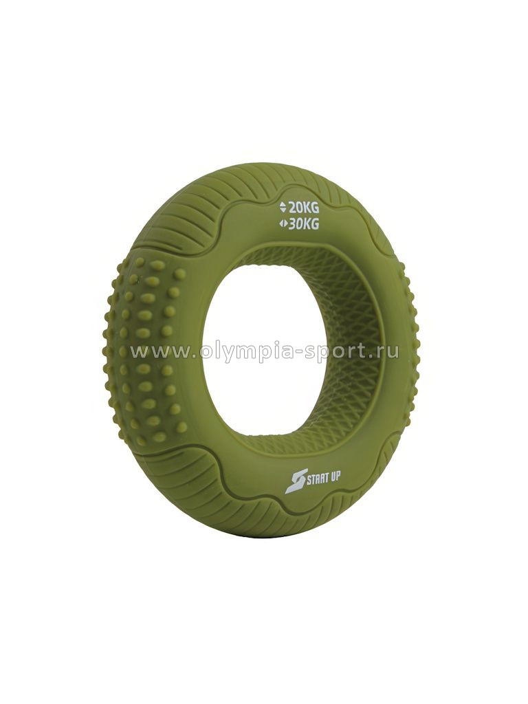 Эспандер кистевой Start Up NT34032 с разной нагрузкой (нагрузка 20-30 кг) хаки