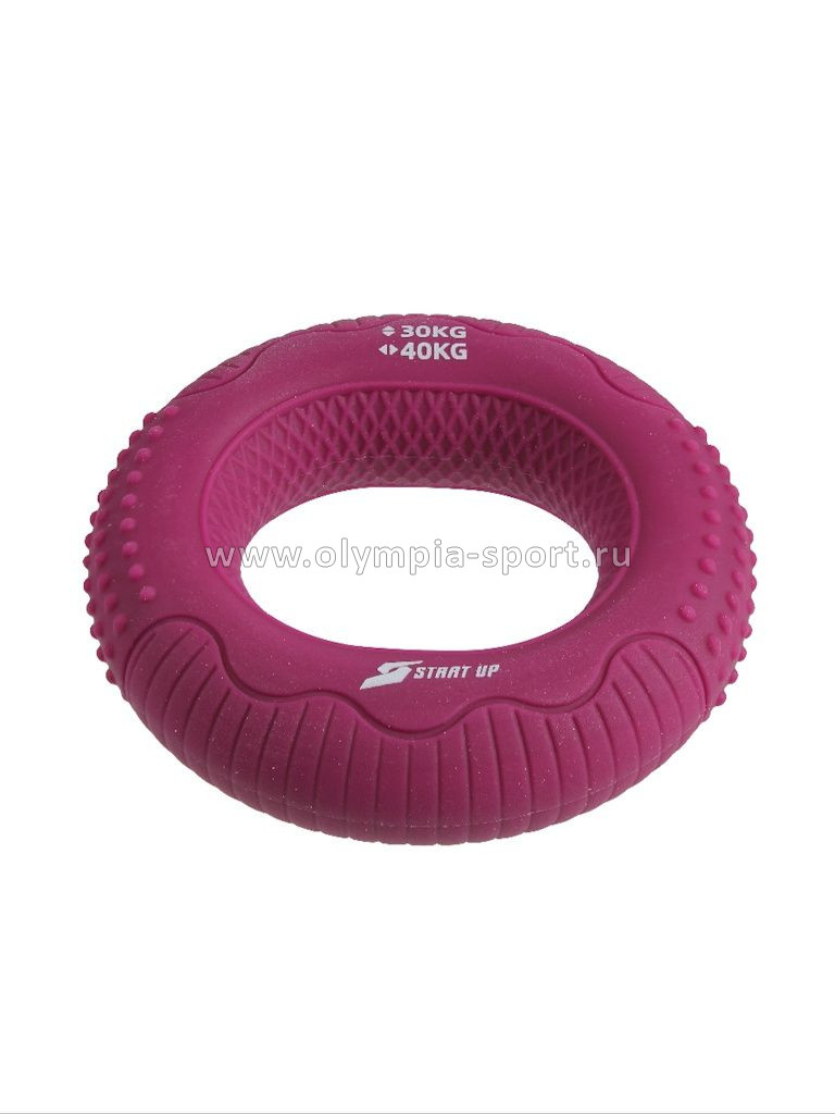 Эспандер кистевой Start Up NT34032 с разной нагрузкой (нагрузка 30-40 кг) бордовый