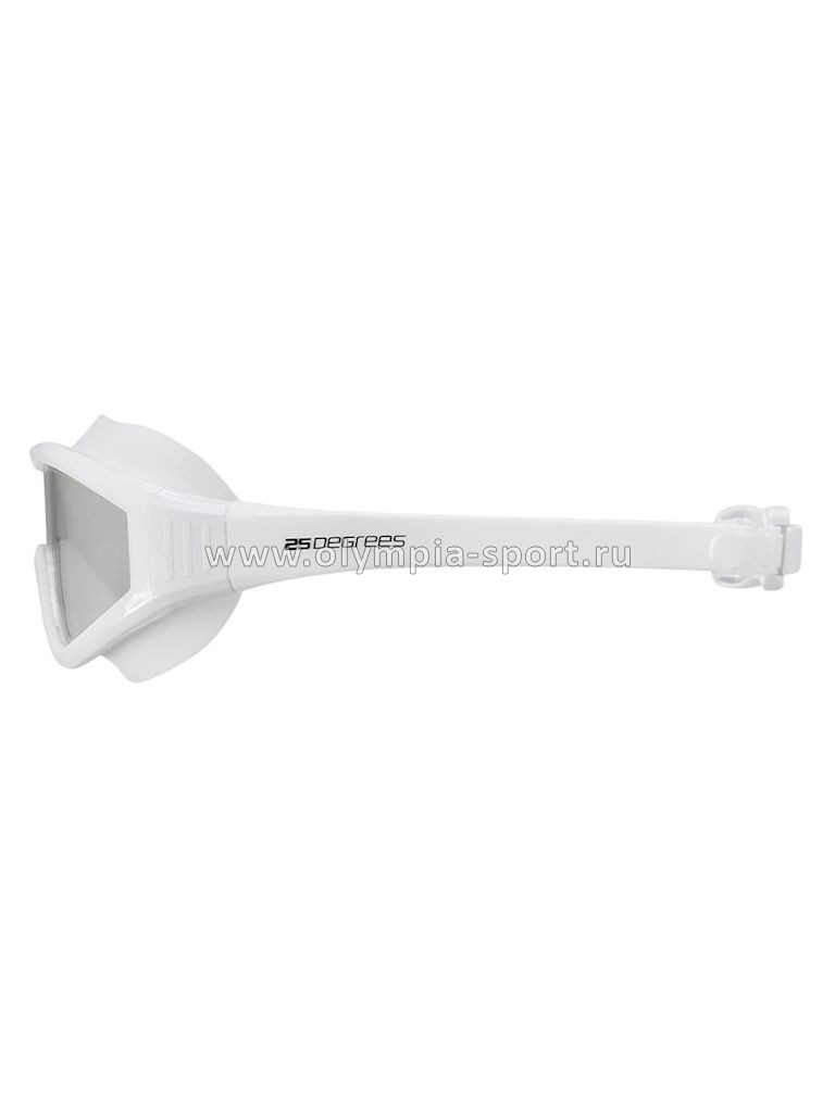 Очки-маска для плавания 25DEGREES Vision White, подростковый